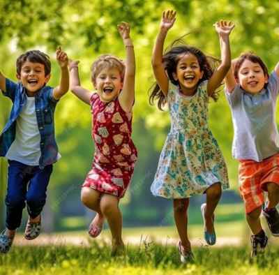 Carruurtu waxay dhoola cadeynayaan oo ciyaarayaan